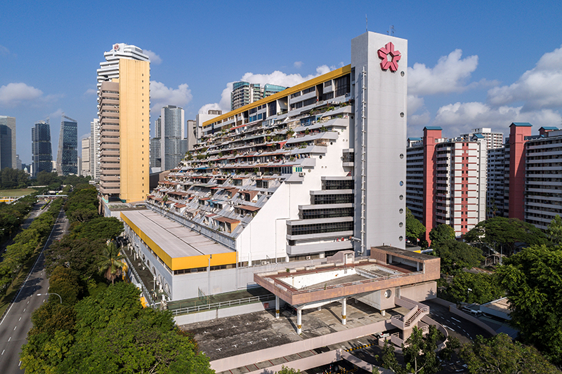 1960's Building Set -  Singapore