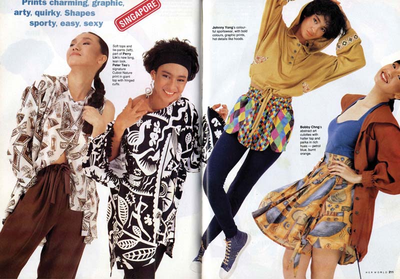 In Vogue: Singapore Fashion Trends from 1960s to 1990s